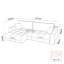 Ranika 3 - Piece Corner Sofa-494893365
