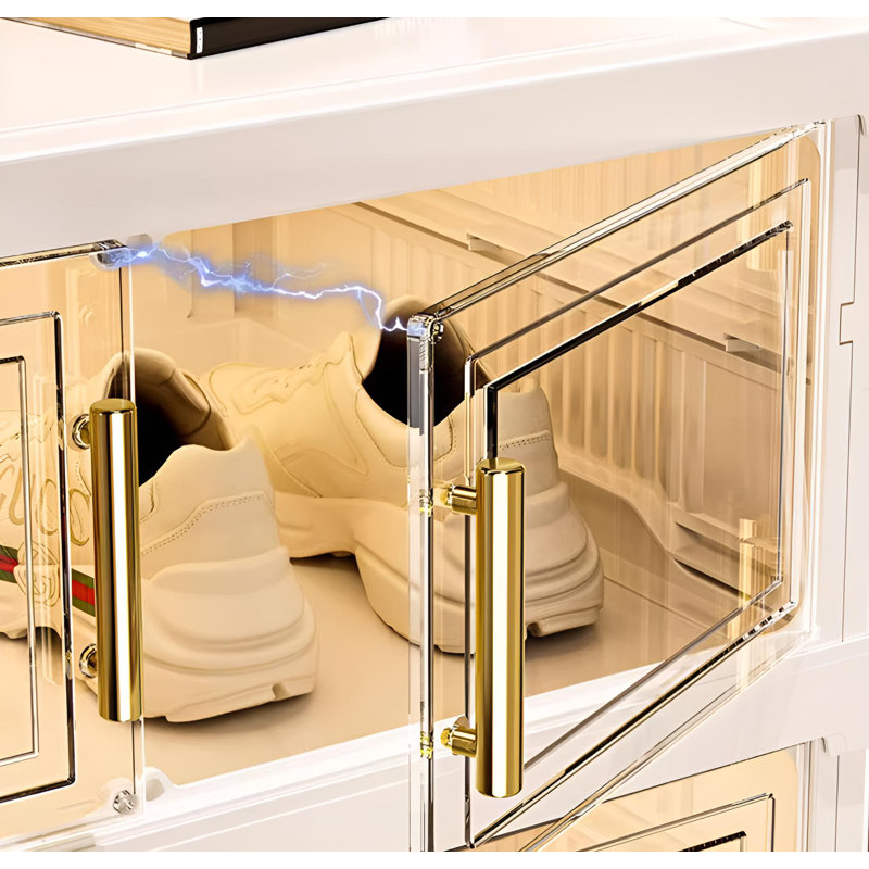 Range-chaussures pliable, Range-chaussures transparent