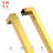 Push/pull Square Door Handle - 36" Gold-103376563