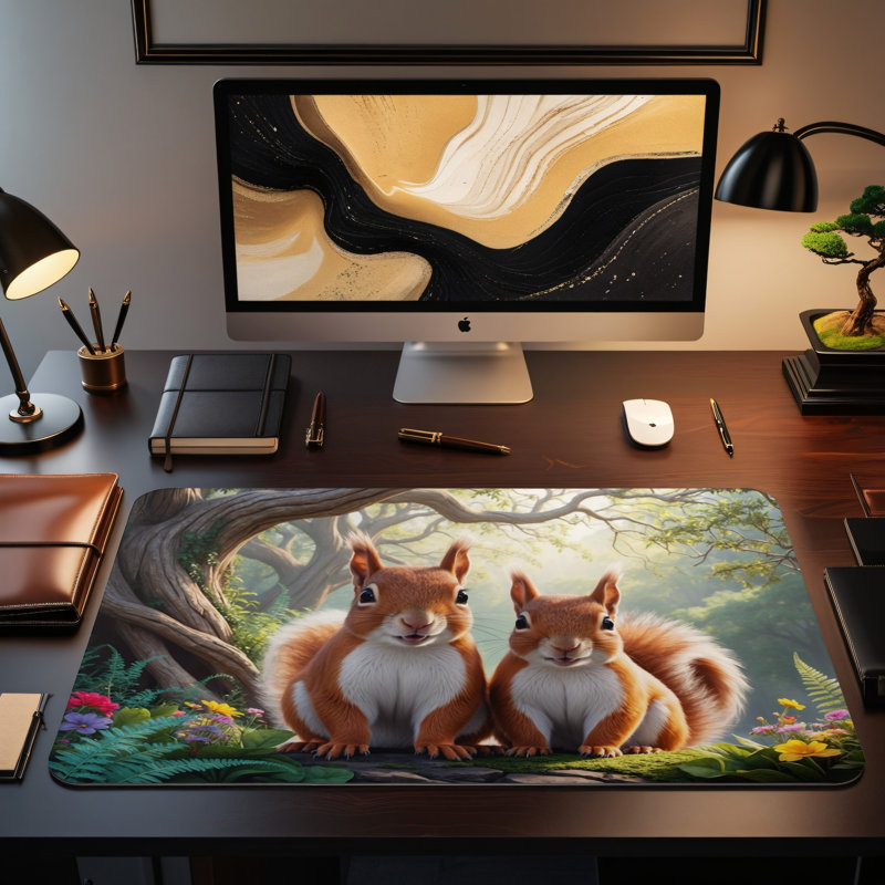 Polyester Desk Pad, 31.5x15.5