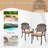 Cheltenham 6 - Person Patio Dining Set with Rectangular Table , Cushions Included