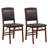 Aral PU Leather Padded Stackable Folding Chair Folding Chair Set
