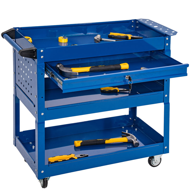 Ensemble de coffre à outils 1 tiroir, Bleu