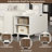 Modern Expandable Sofa End Table with Storage and Adjustable Shelf,Living Room End Side Table with Four Legs,Modular Sofa Table for Bedroom,Office-1528873213