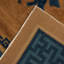 Wool Southwestern Area Rug in Beige/Brown