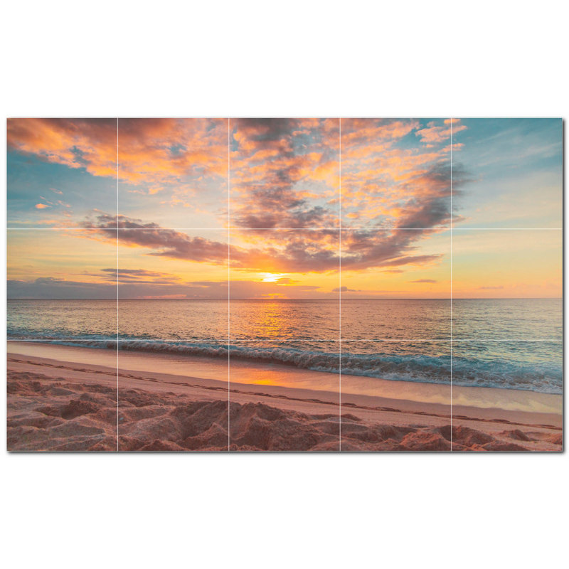 Coucher de soleil photo 6 x 6