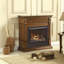 Duluth Forge DFS-300LT-3AS, système de cheminée sans évent, foyer: FLF300T et manteau de cheminée: CM300-3-AS, pomme épice-115177444-115177443
