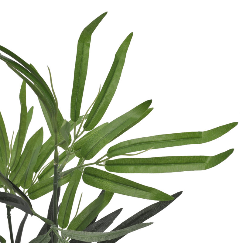 Artificial Bamboo Tree with Pot Fake Plant Arrangement Decor, 80 cm H x 15.9 W x 15.9 cm D