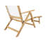 Aquitania Teak Outdoor Folding Lounge Deck Chair In Black-1566945160