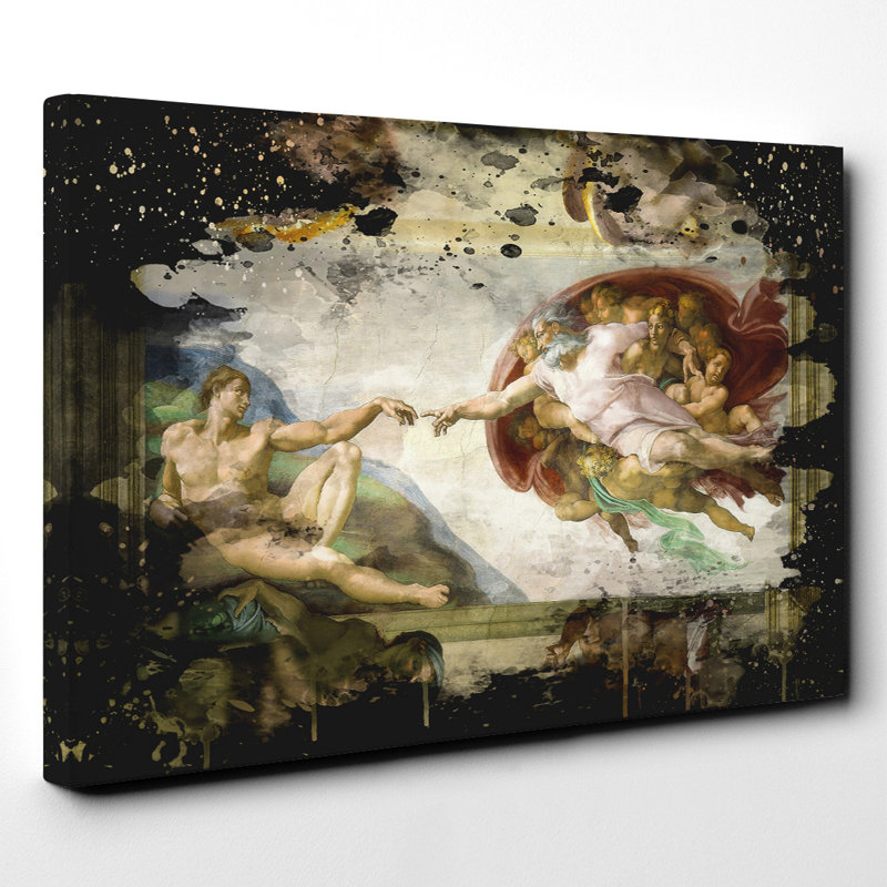 Michelangelo - Wrapped Canvas Print, 35cm H x 50cm W