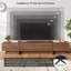 Meuble télé 98 po Mid Century -215786011