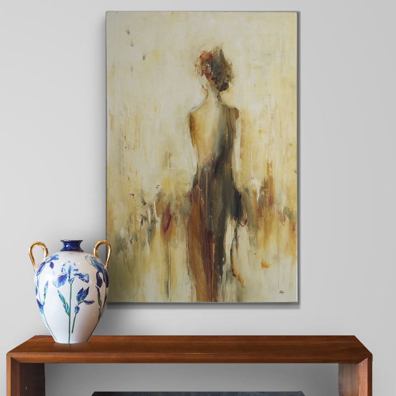 Modern Romance - Reproduction d'art sur toile tendue, H 12 po x l 8 po x P 1 po
