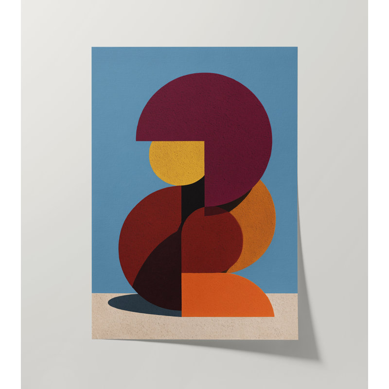 Form and Structure No. 10: Reproduction d'art géométrique abstraite, 24x30 in, Black