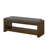 47" Accent Bench with Lower Shelf Shoe Rack, Padded Seating Bench for Living Room, Modern Compact Bed End Bench with Storage for Bedroom Seating, Removable Cushion,  47"W-Granite