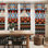 4 rideaux de fenêtre bohème à motif bohémien bohème 4 pièces, rideaux semi-occultants à imprimé géométrique rétro, conception à passe-tringle pour salon, chambre à coucher, cuisine, salle à manger, décor d'hôtel