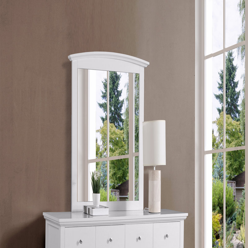 Miroir d'appoint Basic Basic, pour la décoration intérieure, Blanc