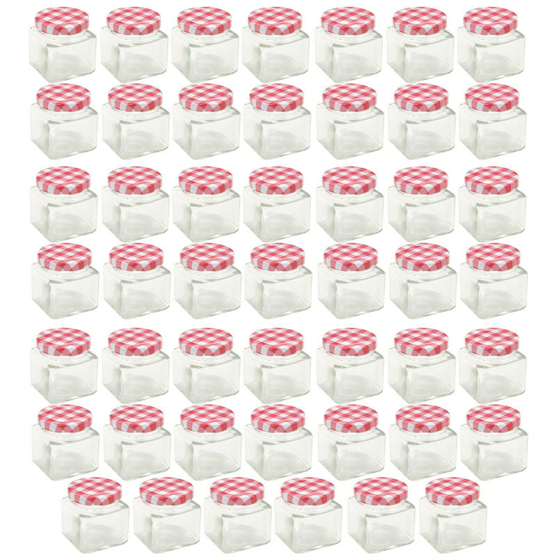 Glass Jar - Set of 4