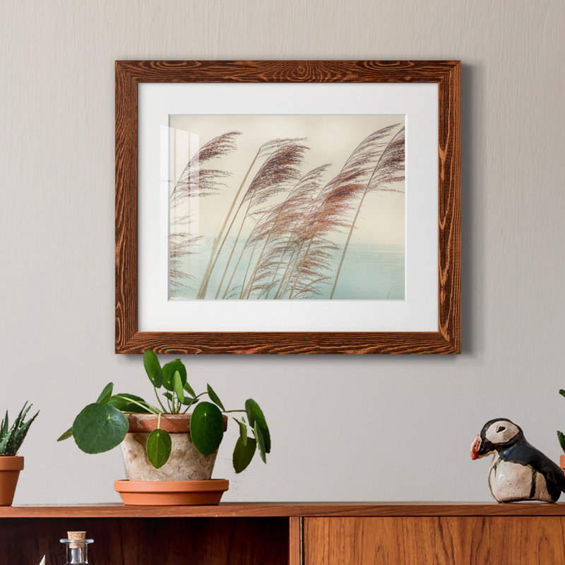 Windy II par J Paul - reproduction de photo sur papier encadrée, H 24 po x l 18 po x P 1,5 po, Brun