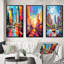 «City Berlin Popart», 3 pièces sur toile-347852321-347852351