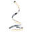 Set of 2 Spira - Polished 10W LED Table Lamps