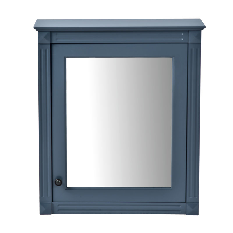 Armoire de rangement murale, armoire à pharmacie, Bleu