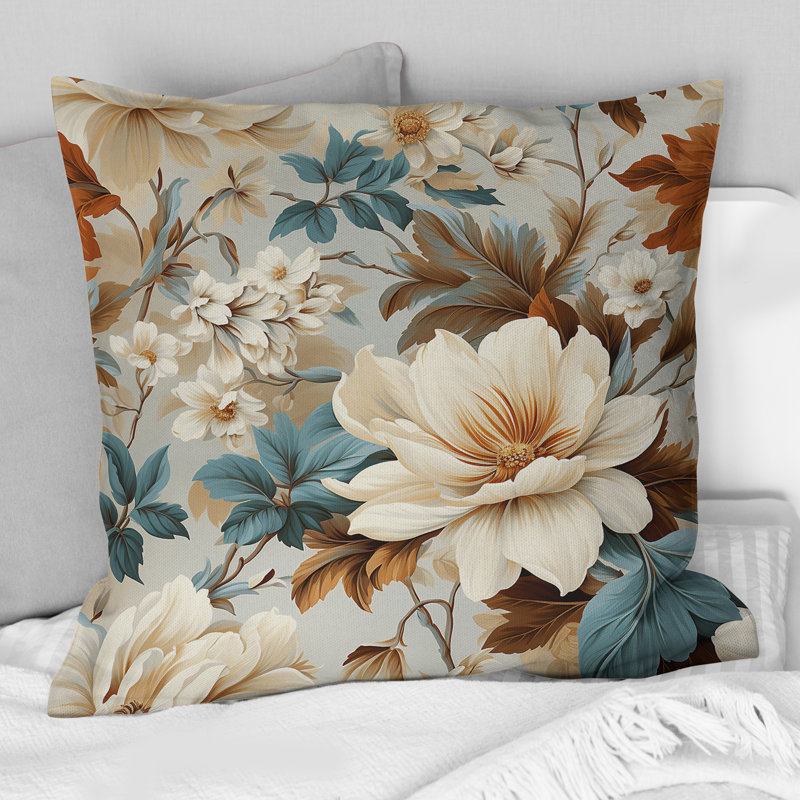 Coussin décoratif, H 16 po x l 16 po