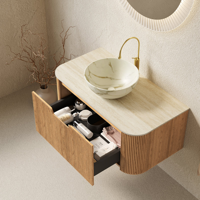 36" Bathroom Vanity and Sink