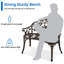 Waterproof Metal Outdoor Bench-659568508