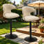 Chaise de bar pivotante pour l'extérieur-1668326320