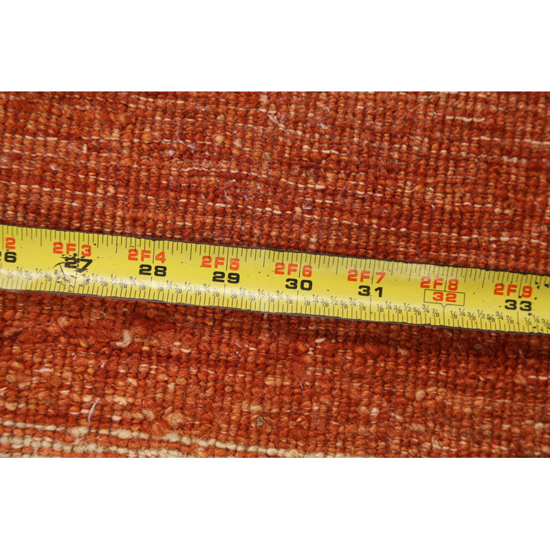 Tapis de couloir oriental Karita Gabbeh Kashkoli noué à la main 2 x 5