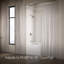 Expanse® 76" Curved Fixed Shower Curtain Rod-1189211453