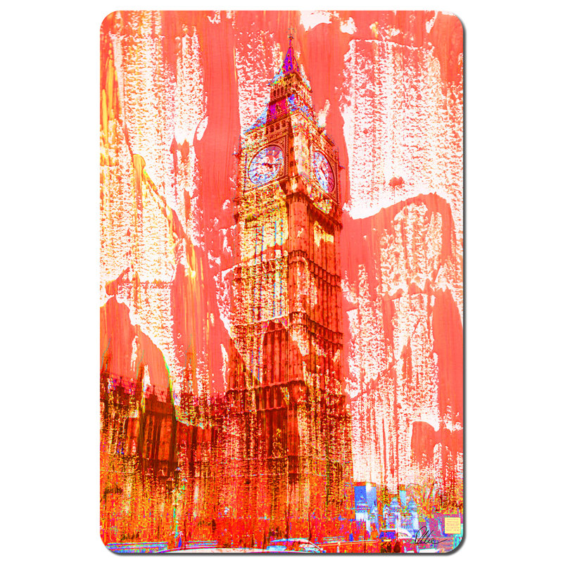 Barrus No Pattern Rectangle Placemat, Red