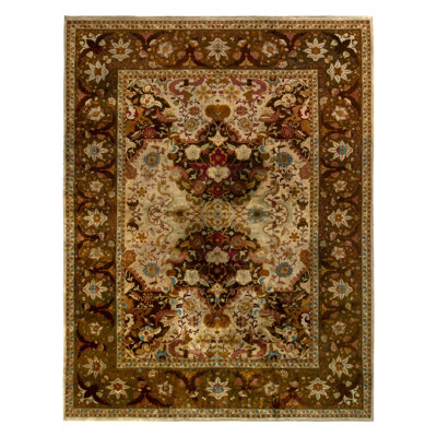 Shahrestan One-of-a-Kind 9’9”x12’10” Hand Knotted Area Rug