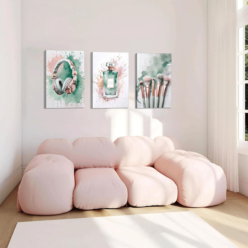 3 Piece Wrapped Canvas Print