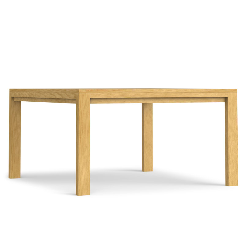 Wilson Square Oak Veneer Extendable Dining Table