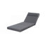 Chaise longue avec appui-tête et coussin, espace disponible d'un côté-475056939