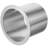 Drop-in Trash Chute Stainless Steel Round Built-in Countertop Waste Trash Chute Grommet