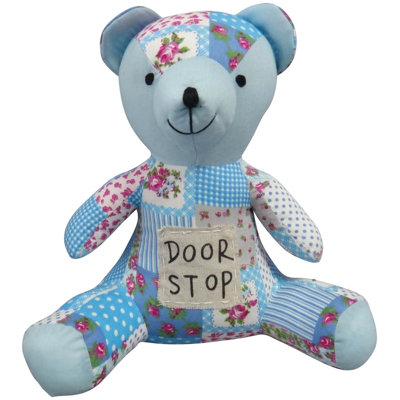 Teddy Bear Steve Fabric Door Wedge