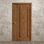Portes coulissantes pliantes pour garde-robe | Ego 5006 | Ensemble de quincaillerie pour moulures robustes | Portes de garde-robe de chambre en bois massif