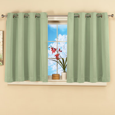 Abdualeem Tab Top Blackout Single Curtain Panel