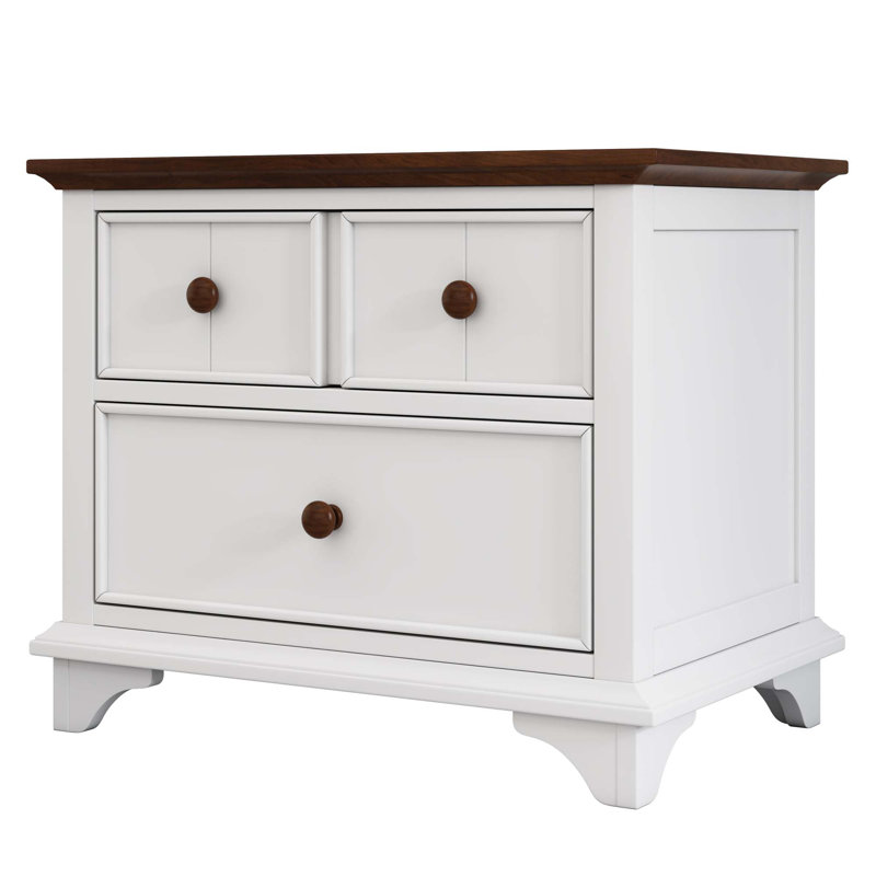 Table de chevet en bois Aadishiv