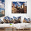 Amazing Urban City With Skyline - Cityscape Printed Pillow-29963297-29965425