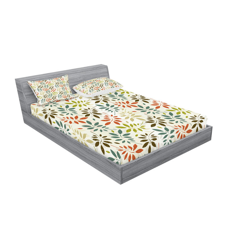 Multicolore drap-housse et coussin décoratif Ambesonne, Full Sheet Set + 5 Additional Pieces
