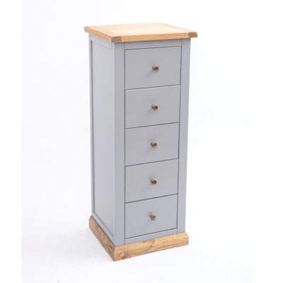 Mincey 45cm W 5 - Drawer Chest of Drawers