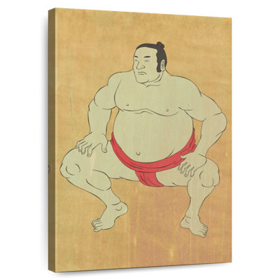 Lutteur de Siro japonais