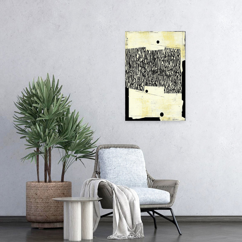 Art contemporain, art moderne abstrait, H 24 po x l 16 po