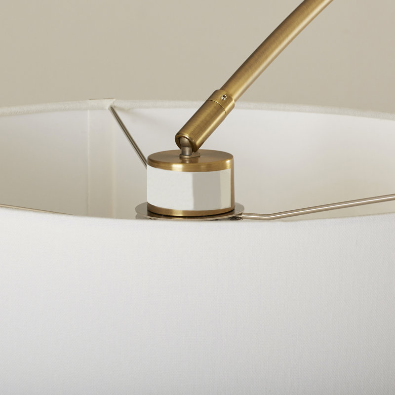 Lampe sur pied arquée H 84 po Joan