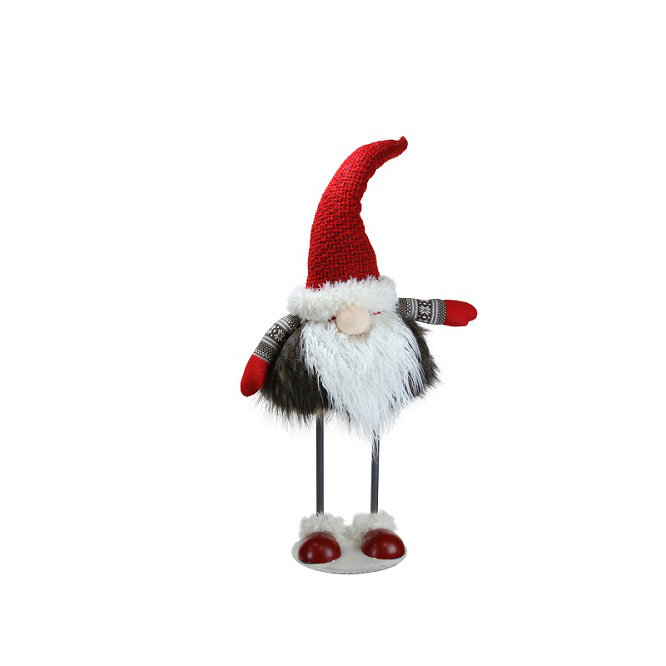 Figurine de Noël Bncy Santa Gnome, H 26,5 po x l 15 po x P 10,5 po