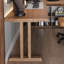 Bureau en bois massif en L noyer clair-874070823-874070826