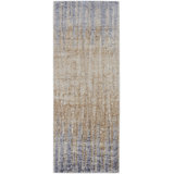 Wool Beige/Gray Rug